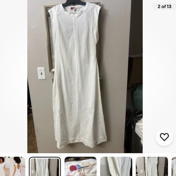 FREE PEOPLE FP BEACH Simone Maxi Exposed Back Dress Size Small NWOT XS/S - Picture 2 of 12